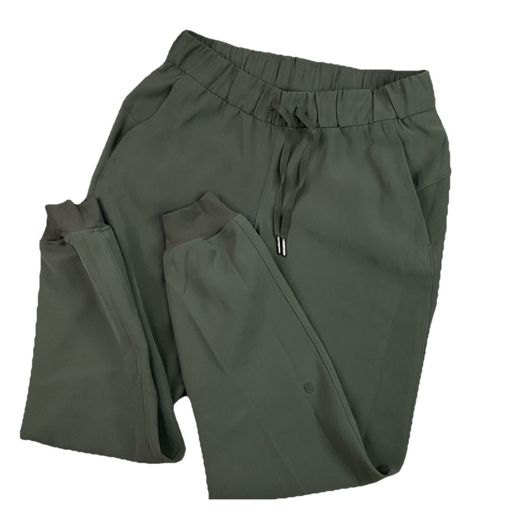 Lululemon‎ On The Fly 7/8 Jogger Pants Womens 6 Luxtreme Drawstring LW5BZDS